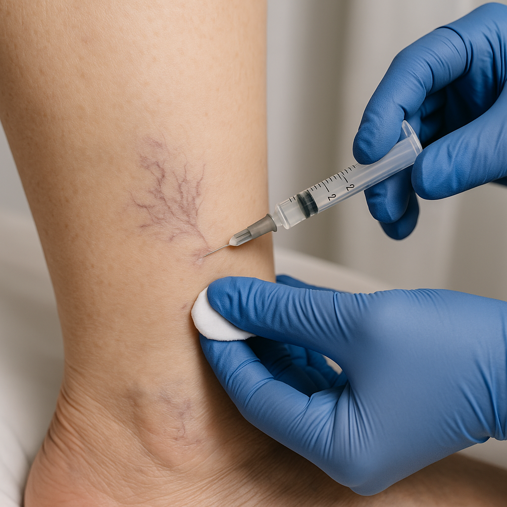How Sclerotherapy Treats Spider Veins Without Surgery