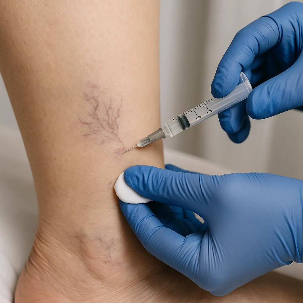 How Sclerotherapy Treats Spider Veins Without Surgery